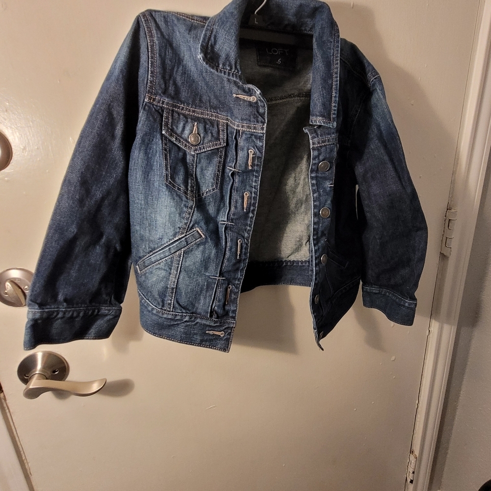 Ann Taylor Loft Jean Jacket - Picture 4 of 5